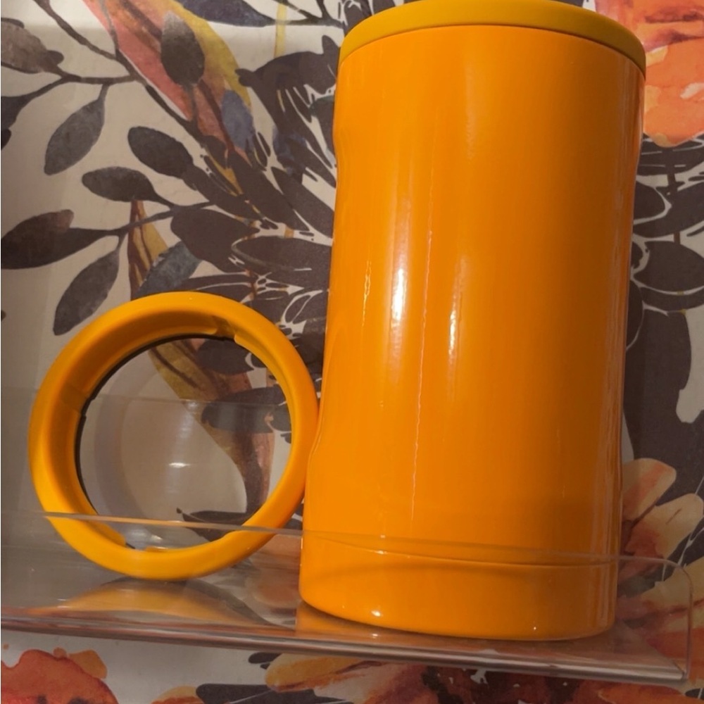 Brumate Hunter Orange Bottle - both gaskets- NEW flawless